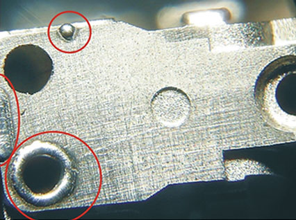 <a href='http://www.qimiu.cn/product/3.htm' class='text_a'>模具激光焊機</a>修復(fù)模具效果